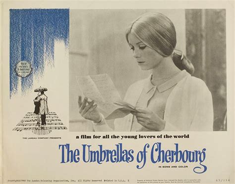 The Umbrellas of Cherbourg 1965 U.S. Scene Card | Scene cards ...