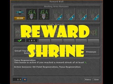 Tibia - Reward Shrine - YouTube