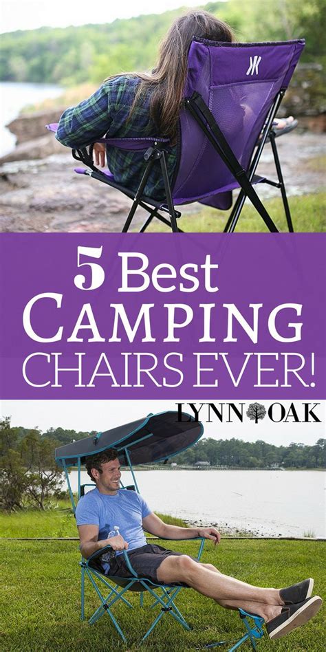 Going camping? Find out what are the Best Camping Chairs Ever! Don't sit out on the picnic table ...