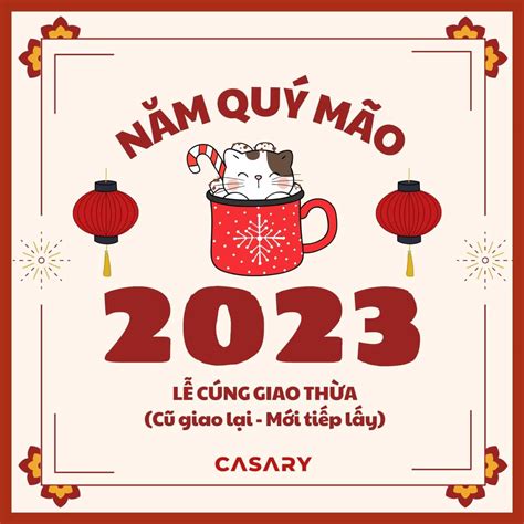 Cúng Giao Thừa 2023 Quý Mão cần chuẩn bị gì? • 2024