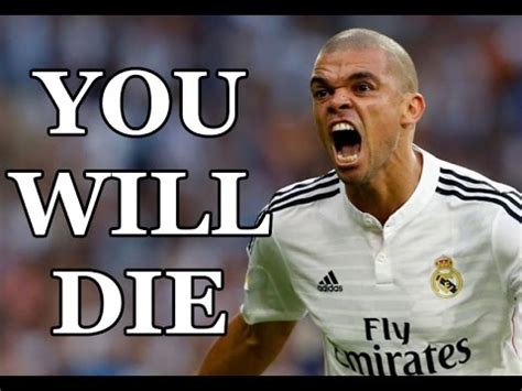 Pepe Craziest Moments Tackles, Fights, Fouls & Red Cards HD - YouTube