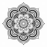 Mandala To Download Free Simple Flower  Mandalas Coloring Pages For Adults sketch template