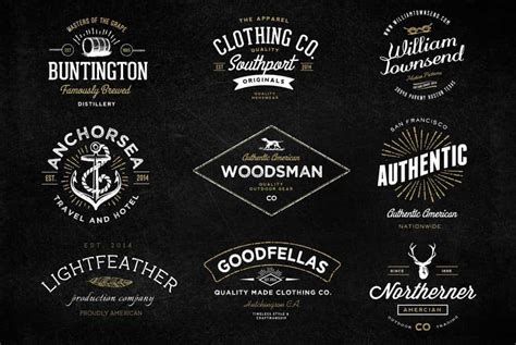 Vintage Logo Design Inspiration & Examples of Retro Logos | Vintage logo design, Logo design ...