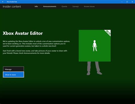 New Xbox Avatar Editor Available for Windows 10 PCs - WindowsObserver.com