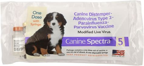 Canine Spectra 5 - 5 Way Puppy Shot - Jeffers