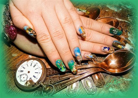 Alice In Wonderland Nail Art by Undomiele on DeviantArt