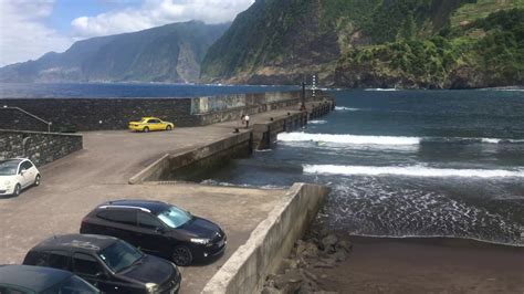 Seixal Madeira / Natural Beaches St Black Sand Of Cais Do Seixal Madeira Island Portugal Stock ...