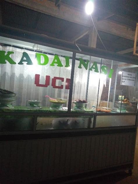 Menu at Kedai Nasi Uci restaurant, Lubuk Basung, Jl. Lintas Pasaman