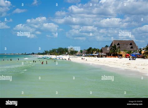 Celestun Beach Yucatan Mexico Stock Photo - Alamy