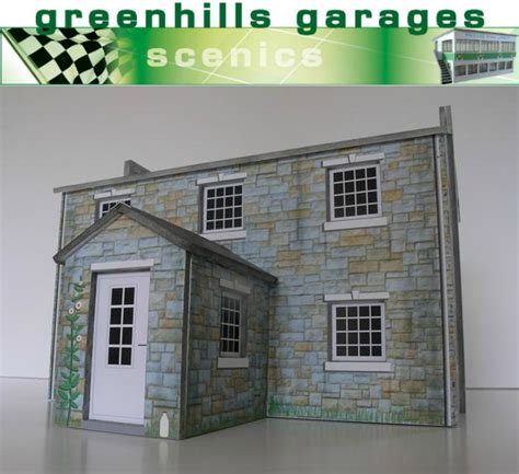 Greenhills Scalextric Slot Car Farmhouse Building Kit 1:32 Scale – New MACC782 | Greenhills Garages