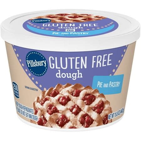 Pillsbury Gluten Free Pie and Pastry Dough 15.8 oz. Tub - Walmart.com