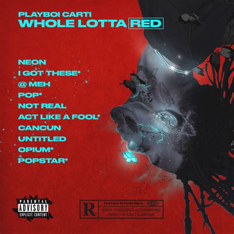 Whole Lotta Red - Playboi Carti on Behance