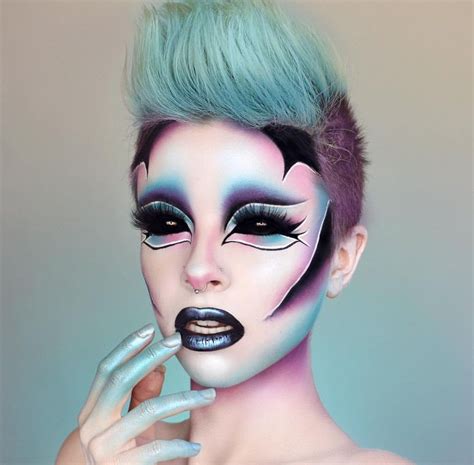 Alien Makeup 4 | Alien makeup, Amazing halloween makeup, Horror makeup