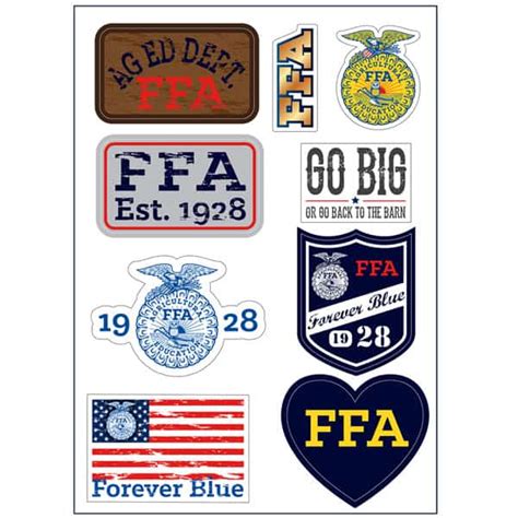 FFA 1928 STICKERS - 01635-0000