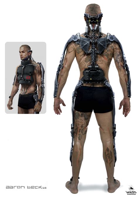 WETA WORKSHOP DESIGN STUDIO - Elysium - Max Hulc Suit