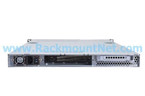 1U Rackmount Chassis, 3 bay, 26″ depth, 400W power supply – RackmountNet