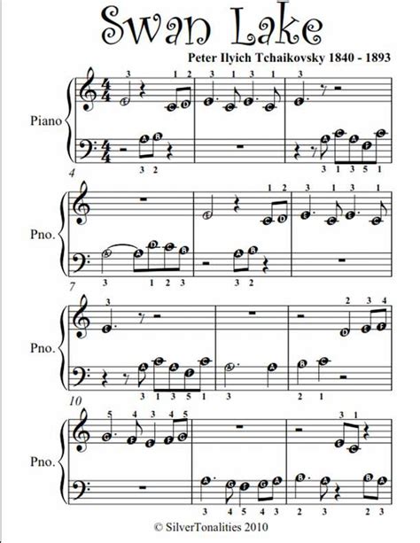 Free Printable Beginner Piano Sheet Music - Calendar Printables