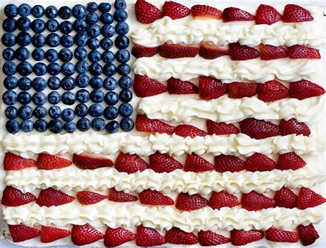 4th of July Flag Cake – With Sprinkles on Top