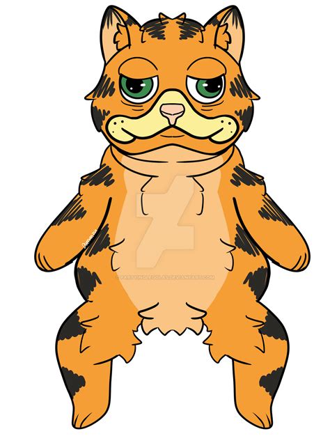 Cursed Garfield by partyinglegolas on DeviantArt