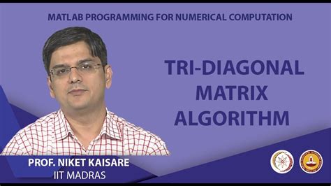 Tri-Diagonal Matrix Algorithm - YouTube