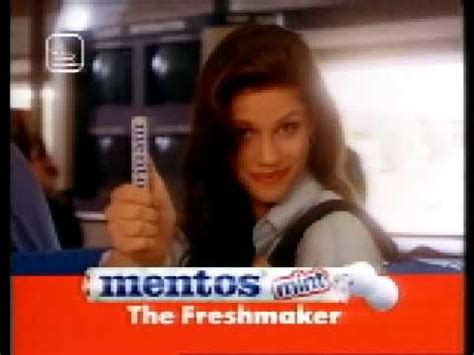 Mentos commercial (Airport) with Katie Wright from the 90s - YouTube