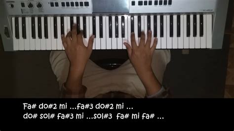 " DISFRUTO " En Piano Cover / Carla Morrison / NOTAS ♪♫♪ - YouTube