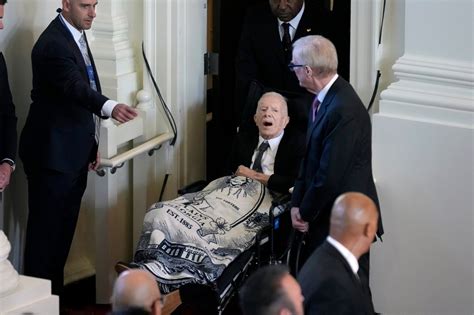 Rosalynn Carter honored by family, friends, first ladies and presidents, including husband Jimmy ...