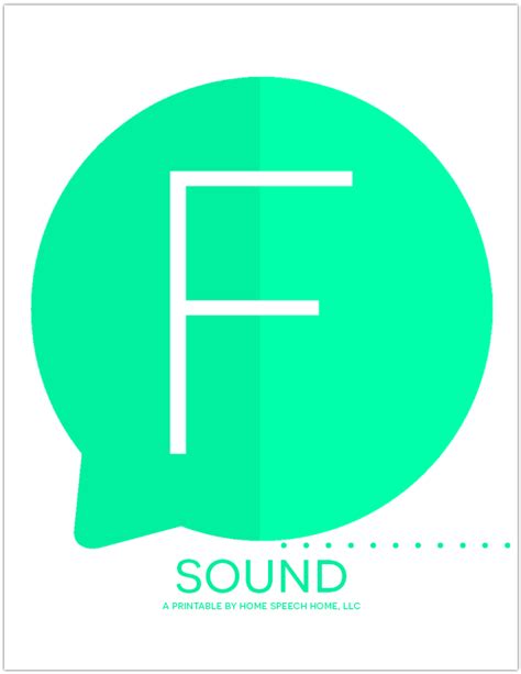 F Sound Printable Flashcards for Speech Therapy practice – HomeSpeechHome