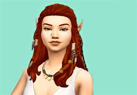 teanmoon: “ Lobelia Hair - By Teanmoon • Hair comes in EA colors • Base Game Compatible • Not ...