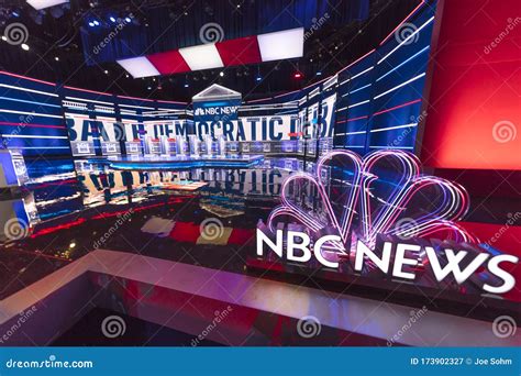 Democratic Presidential Candidates Debate Stage Hosted by NBC ...