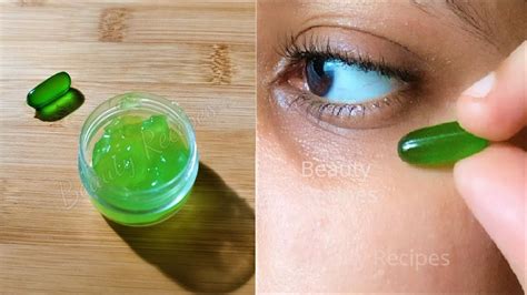 How To Remove Dark Circles With Vitamin E Capsules