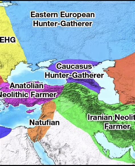 Map of the Neolithic groups! : r/illustrativeDNA