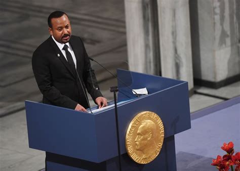 Ethiopia Prime Minister Abiy Ahmed Ali receives 2019 Nobel Peace Prize ...