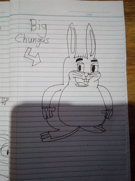 big chungus drawing : r/BigChungusReligion