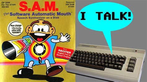 SAM - Text to speech on the Commodore 64! - YouTube