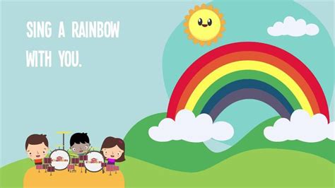 I Can Sing a Rainbow | Rainbow Song | Song Lyrics | Children Song | The ...