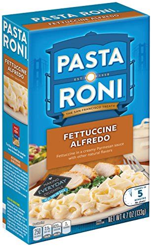 Pasta Roni Garlic Alfredo Fettuccine, 4.7 Ounce (Pack of 12) | Pricepulse