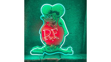 Rat Fink Single-Sided Neon Sign for Sale at Auction - Mecum Auctions