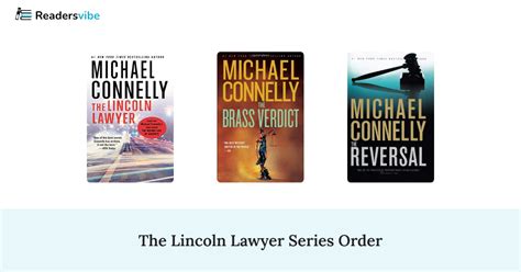 The Lincoln Lawyer Book Series In Order (7 Books)