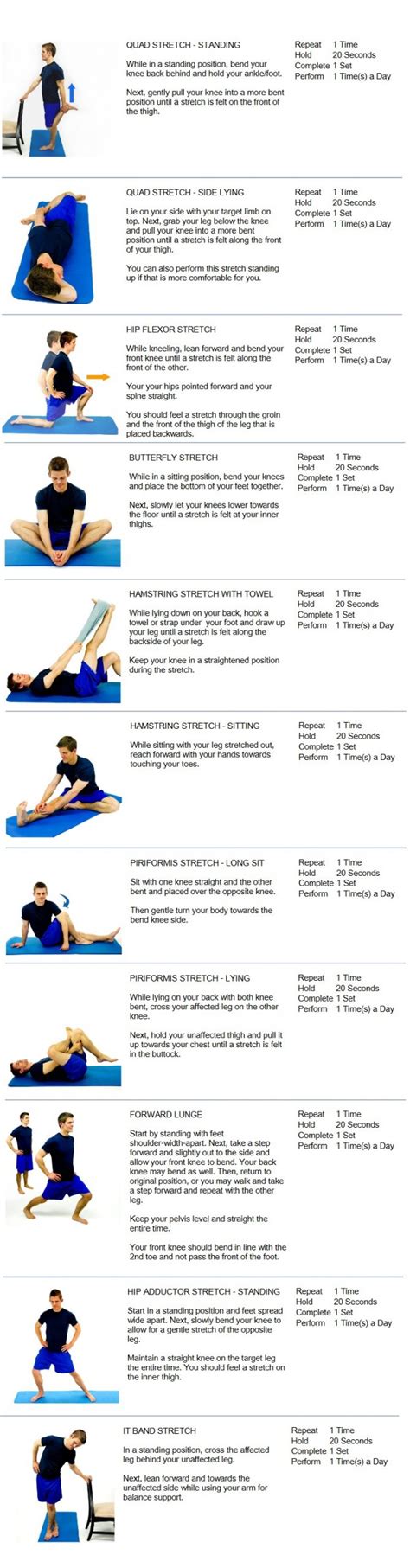 Leg Stretching Exercises