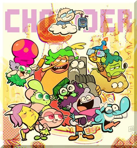 CHOWDER by hakurinn0215.deviantart.com on @DeviantArt | Chowder cartoon, Old cartoons, Chowder ...