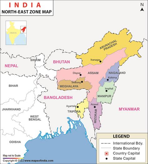 North-East India States