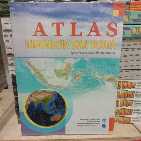 Jual BUKU ATLAS INDONESIA DAN DUNIA ORIGINAL | Shopee Indonesia