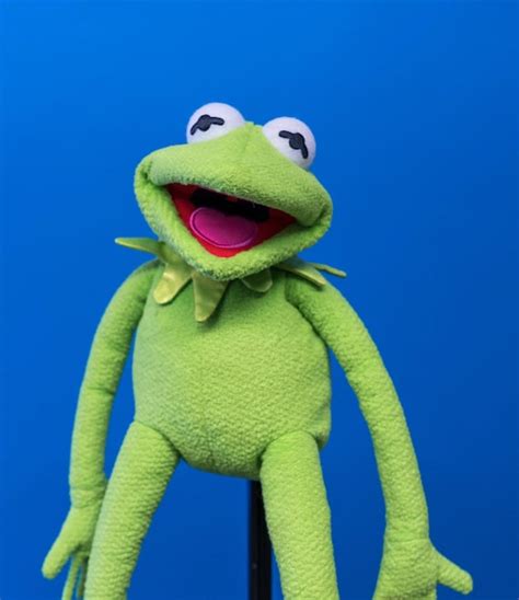 Kermit The Frog Puppet Sesame Street The Muppet Show Plush Hand Puppet Toy 28 Cm Kids Gift ...