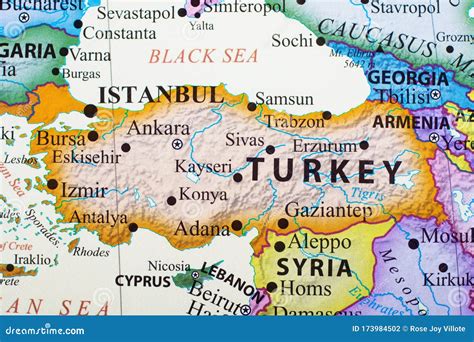 escribir interno Comandante turkey map asia extremadamente Línea de ...