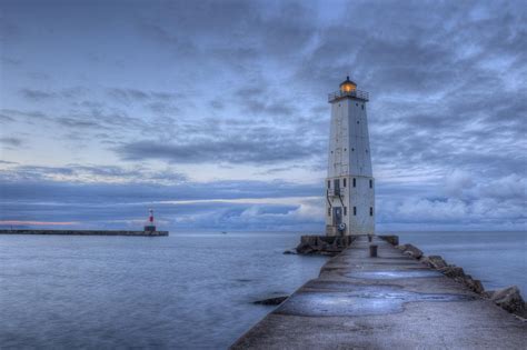 Frankfort Michigan Lighthouse Photograph by Twenty Two North Photography - Pixels