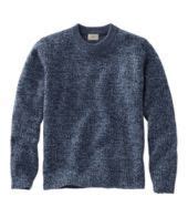 Men's Bean's Classic Ragg Wool Sweater, Crewneck Regular | Ragg wool ...
