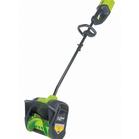 Greenworks G-MAX 80-Volt 12-Inch Snow Shovel with 2.0 AH Battery and ...