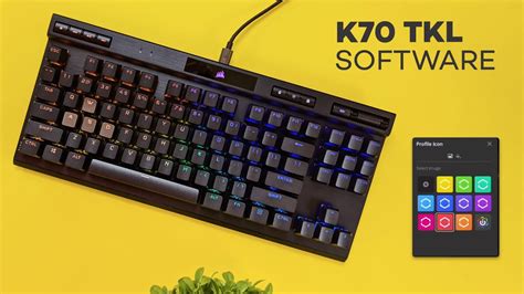 CORSAIR K70 Keyboard iCue Software (Setup & Tutorial) - YouTube