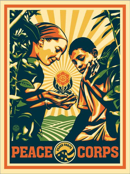 Peace Corps Releases 50th Anniversary Commemorative Print